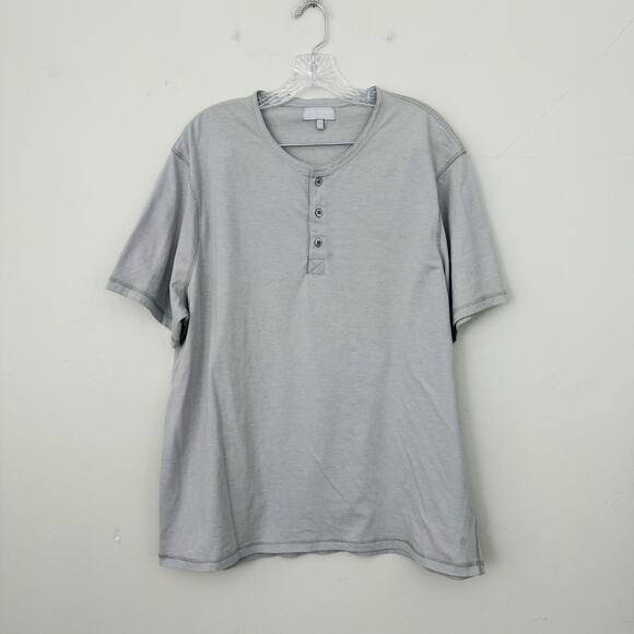 Hickey Freeman Tops - Hickey Freeman New York Gray Short Sleeve T Shirt Women’s Size 2XL